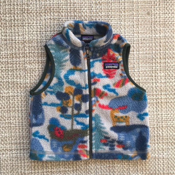 Patagonia Fleece Vest (size 12-18m)
